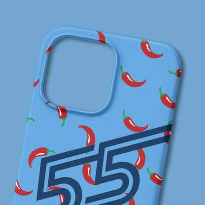 Carlos Sainz F1 Chili Pepper iPhone Case
