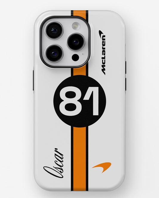 Oscar Piastri F1 Racing Suit Monaco 2025 iPhone Case