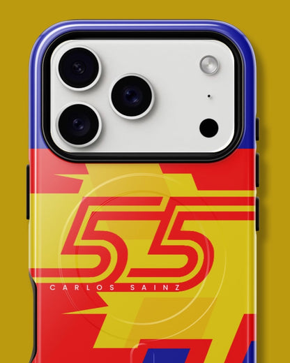 Carlos Sainz 2025 Helmet iPhone Case