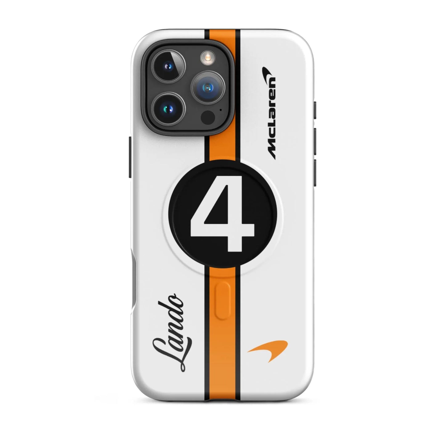 Lando Norris Monaco Racing Suit McLaren F1 iPhone Case