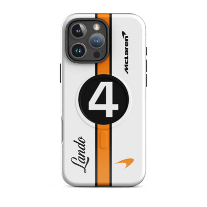 Lando Norris Monaco Racing Suit McLaren F1 iPhone Case