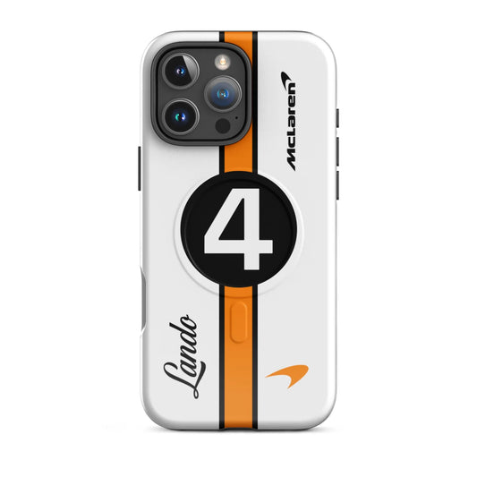 Lando Norris Monaco Racing Suit McLaren F1 iPhone Case