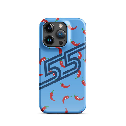 Carlos Sainz F1 Chili Pepper iPhone Case