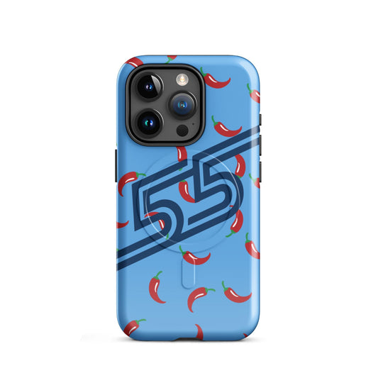 Carlos Sainz F1 Chili Pepper iPhone Case