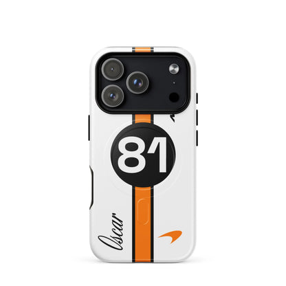 Oscar Piastri F1 Racing Suit Monaco 2025 iPhone Case
