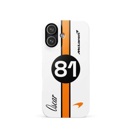 Oscar Piastri F1 Racing Suit Monaco 2025 iPhone Case