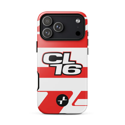 Charles Leclerc CL16 2025 Helmet iPhone Case